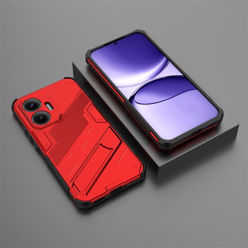 Phone Cover For Xiaomi Poco F7 Case Anti-knock Phone Holder Cover Case Poco F7 Case For Poco F7 Ultra F7 Pro Shockproof Funda
