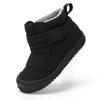New 2025 Kids Snow Boots Girls Ankle Winter Boots Warm Plush Boys Fur Shoes Children Platform Boots Size 20-28