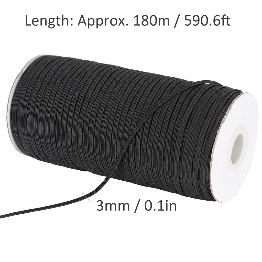 Elastic Band   Strap Rope High Elasticity Clothing Sewing Embroidery Supplies 180M