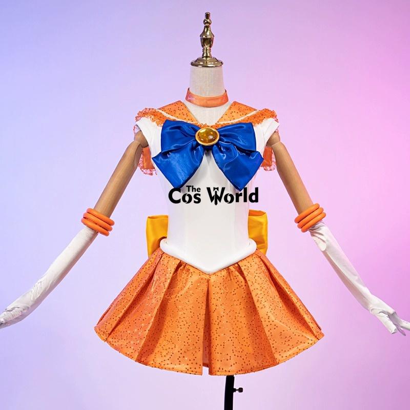 Usagi Tsukino Sailor Mercury Makoto Kino Rei Hino Minako Aino Outfits Anime Cosplay Costumes [THE COS WORLD]