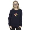 DC Comics Womens/Ladies The Flash Lightning Logo Sweatshirt