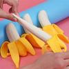 Fun Banana Stress Relief Toy For Kids, Teens Squeeze, Vent, And Play!