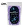 Fade Resistant Glow Rocks 1.5cm Luminous Stones in The Dark Garden Pebbles Outdoor Glowing Rocks Stones Decorative Pebbles for Pathway Patio