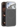 iPhone 17 Pro Max Flüssigsilikon Magnetischer AI-Button Hülle - Apple 16 PM Schutzhülle