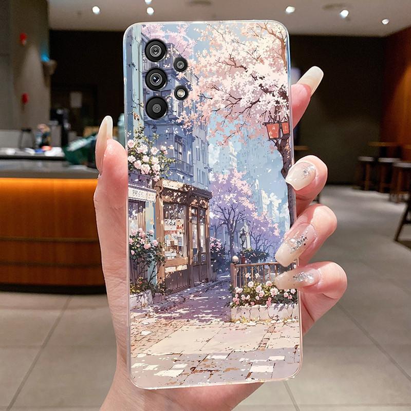 Casing For Samsung Galaxy A72 A52 A52S 4G 5G Phone Case Luxury Dragon Cute Cool Boys Girls Transparent Soft Silicone TPU Cover