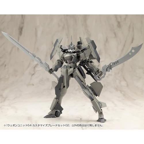 Kotobukiya M.S.G Modeling Support Goods Weapon Unit 54 Customize Blade Set 02, Total Length Approximately 163mm, Non-Scale Plastic Model