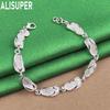 925 Sterling Silver Minimalist Flip-Flops Bracelet - Beautiful Gift Jewelry