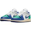 Air Jordan 1 Low GS Rare Air Sail Stadium Green Neutral Grey Deep Royal Blue 553560-147