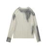 Womens Vintage Crew Neck Knit Sweater Streetwear Casual Slim Fit Pullover Teens Winter Long Sleeve Top