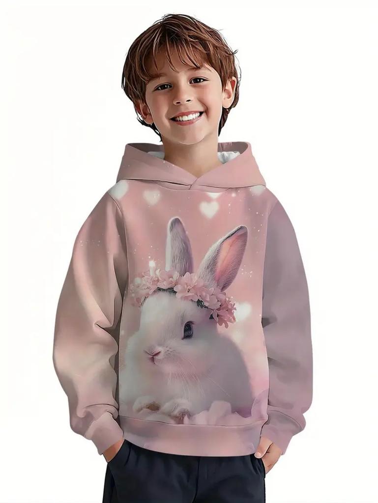 New Animals Hoodie Cute Dog Pattern 3d Print Autumn Fashion Comfort Pullover Long-sleeve Hoodie Outdoors Children's Clothing Boy