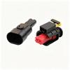 2 Pin Waterproof Automotive Wire Connector Sealed Sensor Fuel/Diesel Injector Ignition Coil Connector