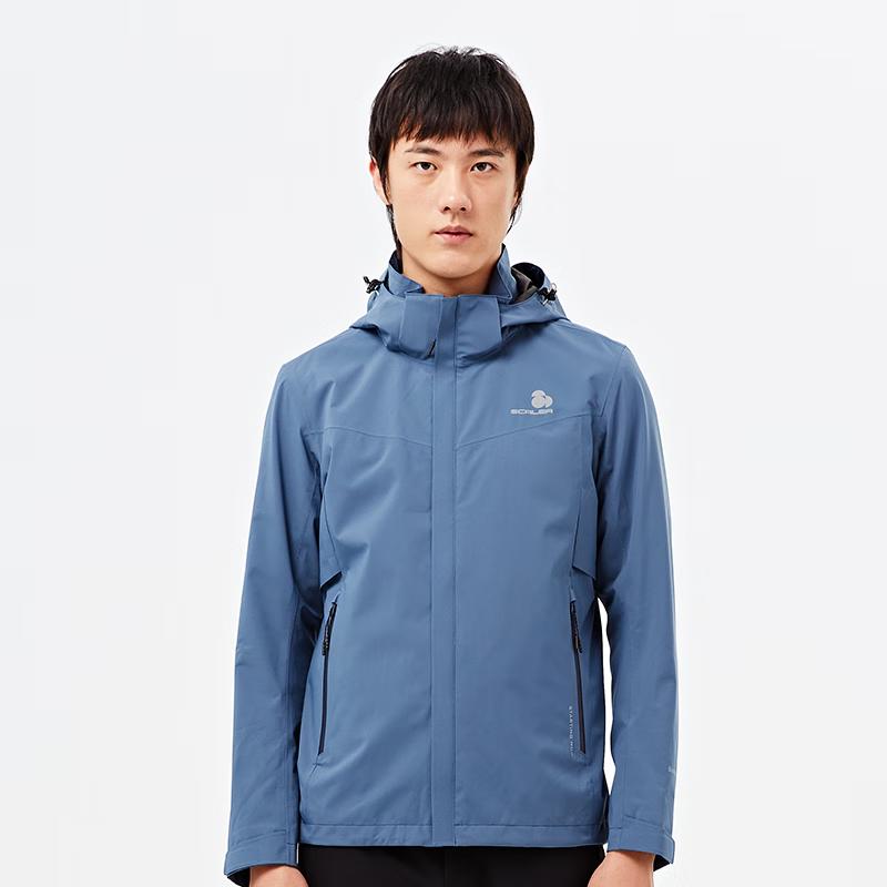 SCALER Men's F2113910 Lightweight 2-Layer Outdoor Jacket