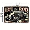 Metal Wall Art Decor Sign 20x30cm Hanging Plaque
