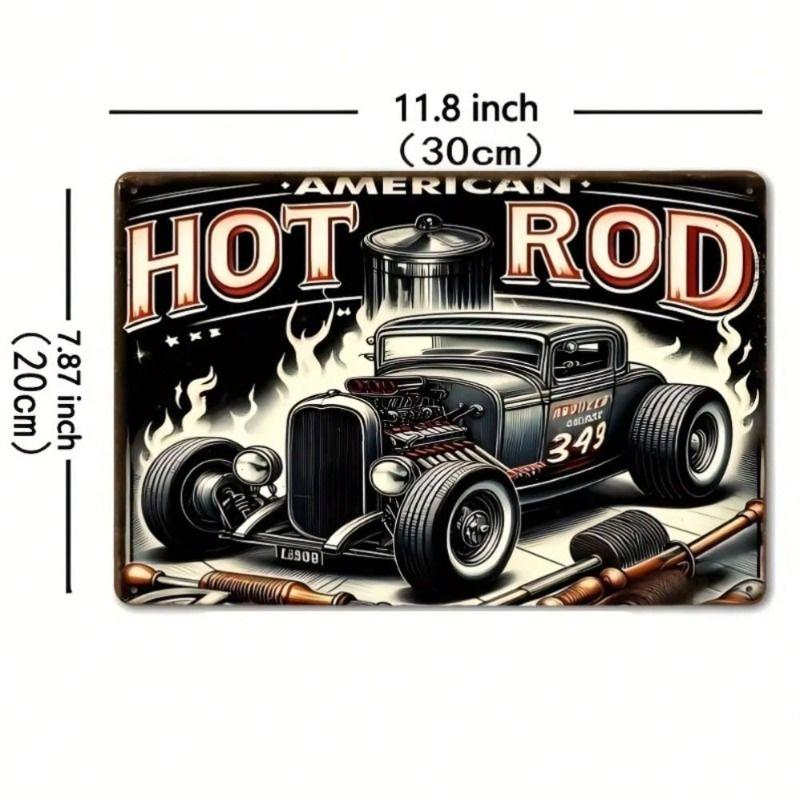 Metal Wall Art Decor Sign 20x30cm Hanging Plaque