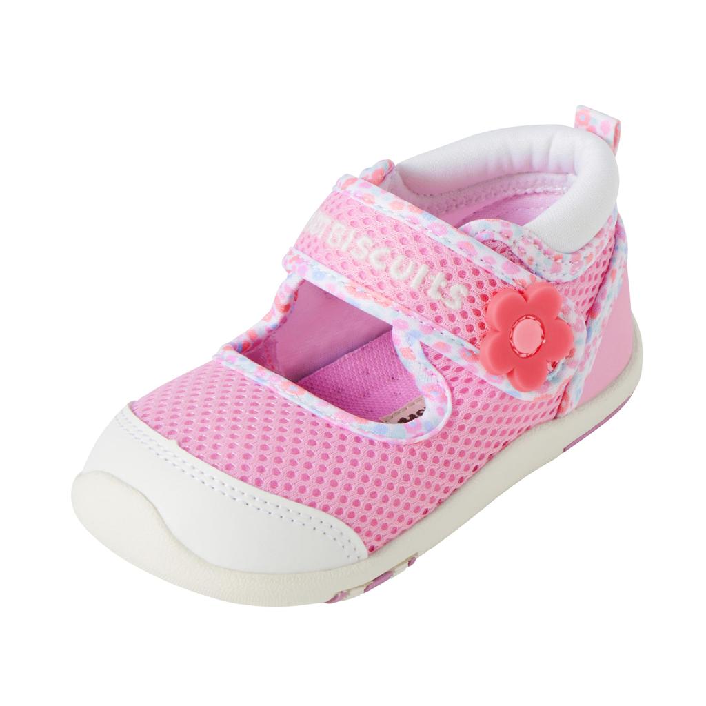 MIKIHOUSE HOT BISCUITS Pantofi sport pentru bebeluși, băieți și fete, roz, 15 cm, 72-9305-143