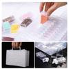 64 Grid  Painting Storage Box Thicken Bead Organizer Jewelry Drill Storage Box  Nail Salon