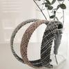 J Lauren Color Tweed Medium Size Hairband H0878