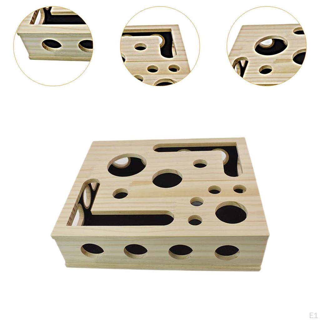 Kratzer Puzzle Bereicherungskiste Zubehör Geschenk Krallen Spielzeug Ersatz Katzen Nagelfeile