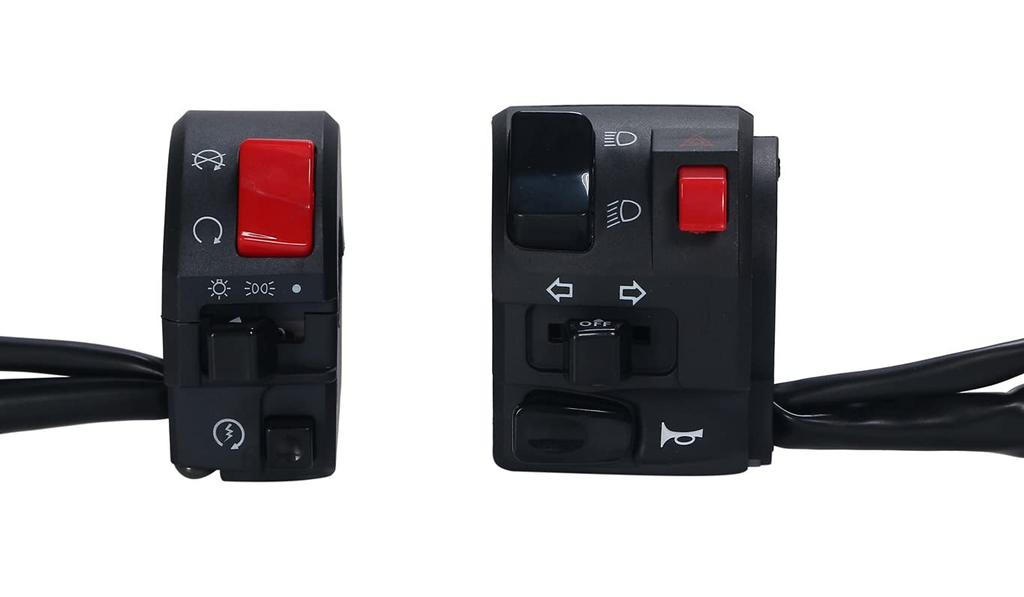 Motorcycle Switch, Box, Handle Switch, Left & Right Set, Universal Use, Yamaha Kawasaki Ninja