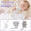 Baby Teether Hanging Toy for Soothing with Attachment