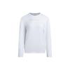EA7 Letter Logo Print Crew Neck Long Sleeve Sweatshirt Women Sweatshirt White 6RTT03-TJDFZ-1100