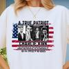 Charlie Kirk Shirt, True Patriot 1993-2025 Rip Gedenk-Amerikanische Flagge T-Shirt