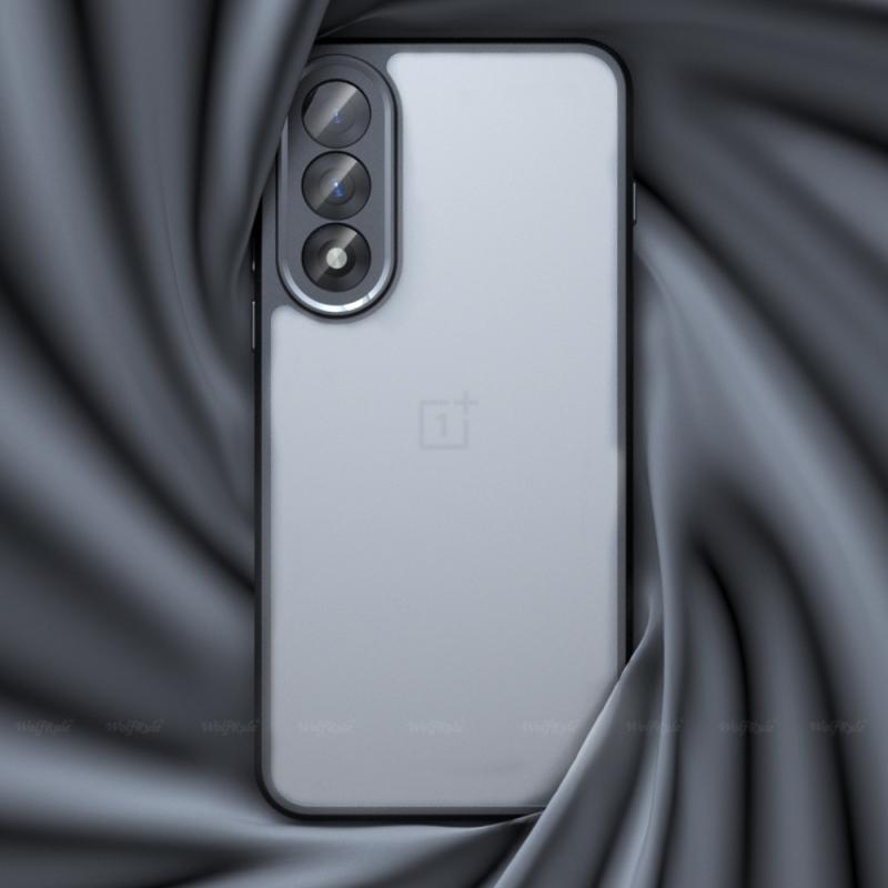 For Oneplus Nord 5 Case Cover Oneplus Nord 5 Capa Black Frame Shockproof Lens Protective Clear Transparent Fundas Oneplus Nord 5