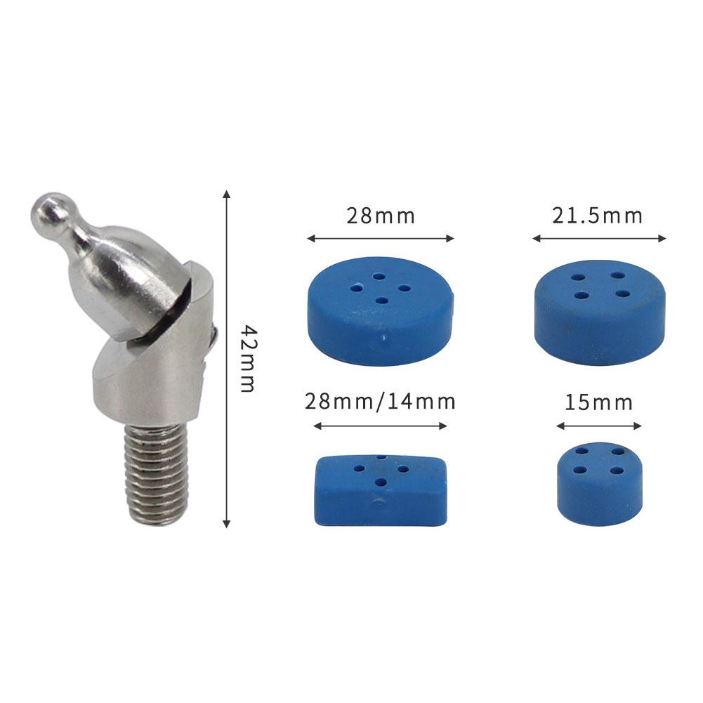 M8 Threaded Car Dent Repair Tool with Replaceable TPU Head Universal Dent and Pit Repair No Need for Sheet Metal Repair