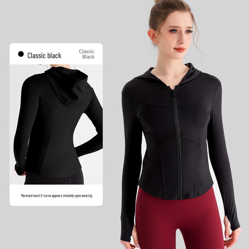 Ayoubu Women's Long-Sleeve Fitness Jacket