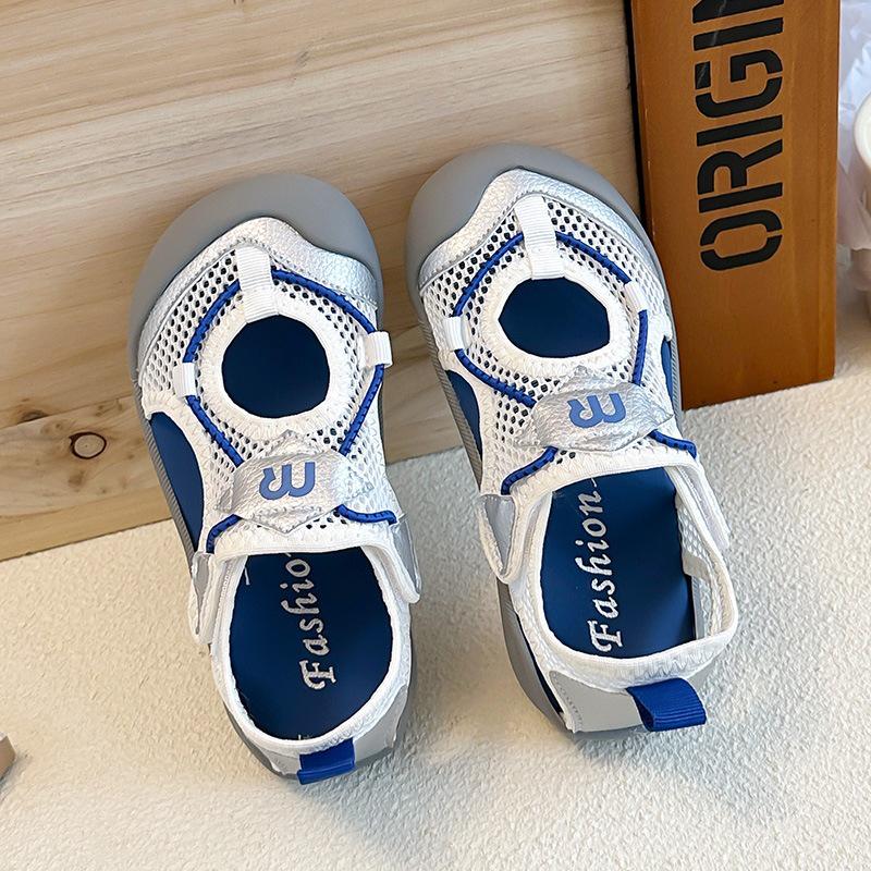 2026 Girls  Summer Sports Sandals – Breathable, Closed Toe Water Shoes 28