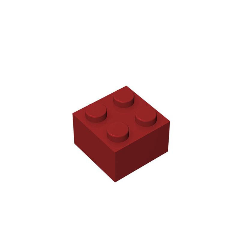 Non-Toxic 10Pcs 3003 2X2 High 4-Hole Building Block Moc Color Loose Parts Compatible With Brick Diy Children'S Toy Assembly