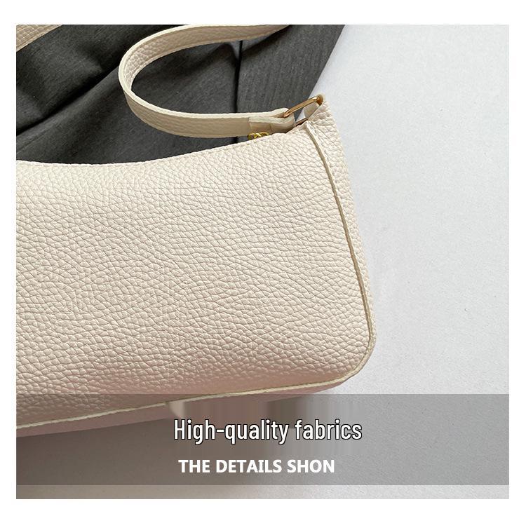 2025 Korean Style Bow Armpit Baguette Shoulder Bag - Fashionable & High Quality for Women