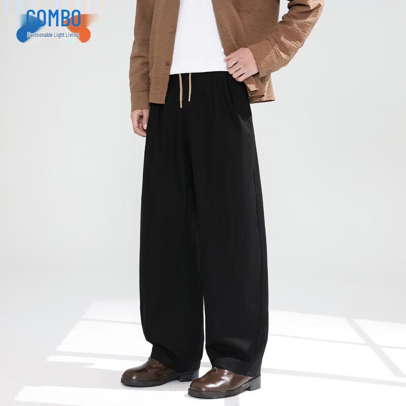 Men s Summer Lightweight Tencel Linen Blend Casual Pants XL