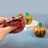 Halloween Pumpkin Squeeze Toy Stress Relief Cartoon Pumpkin Sensory Toy Soft Stretchy Bead Filled Pumpkin Pinch Toy Party Favors