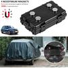 Magnetic Key Box Under Car Vehicles, Hide A Key Magnetic Under Car Key Holder Spare Key Hider, Waterproof Hidden Key Holder Case for Outdoor Travel,