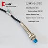 Hong Kong Ruisike LJ8A3-2-Z/DX M8 Iron Inductive Proximity Switch, Normally Closed, DC6-36V, 2mm Detection