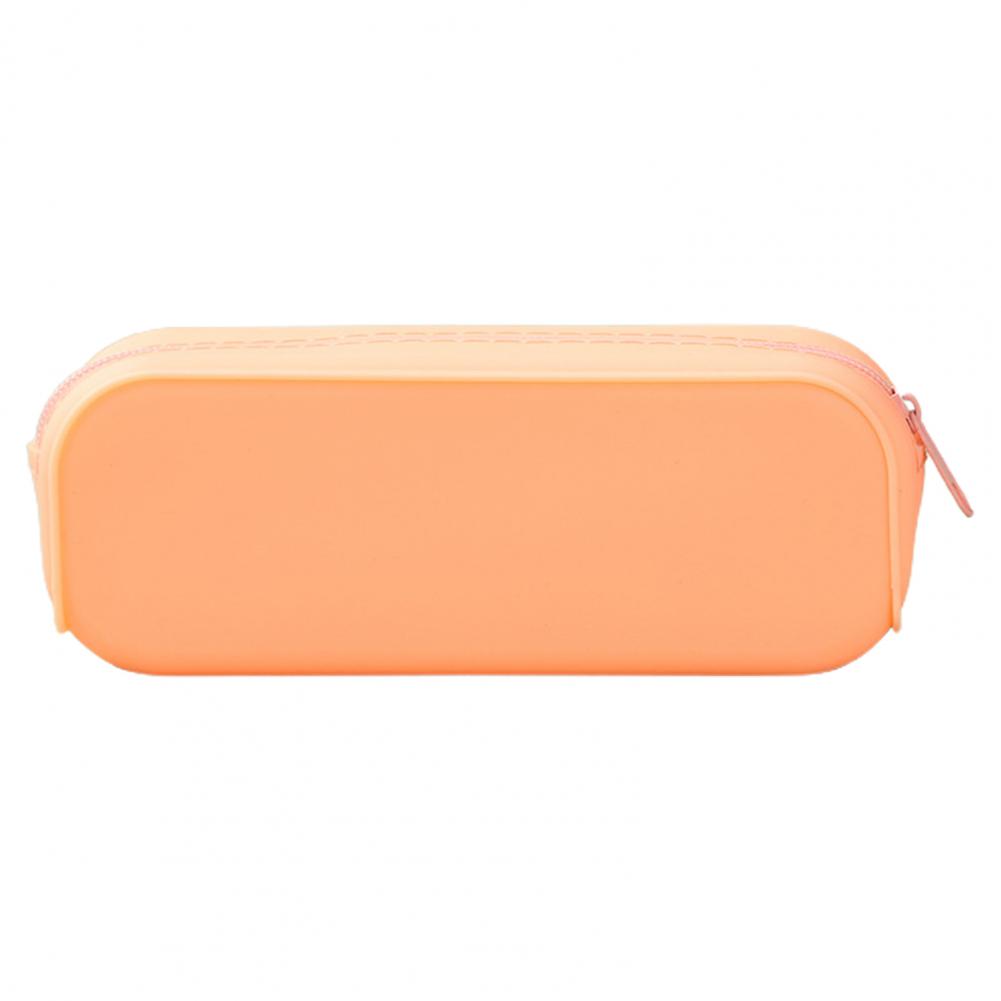 

Пенал большой емкости водонепроницаемый силиконовый пенал универсальный органайзер для студентов канцелярские принадлежности косметика хранение