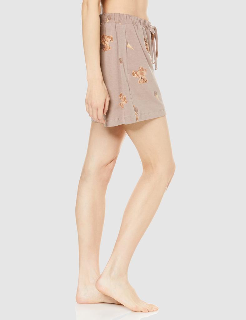 Gelato Bear Pattern Shorts PWCP221207 BRW F [Gelato Pique] Women's