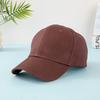 100% Cotton Adjustable Baseball Cap Solid Color Classic Dad Hat Unisex Casual Sun Protection Hat For Outdoor Running Hiking
