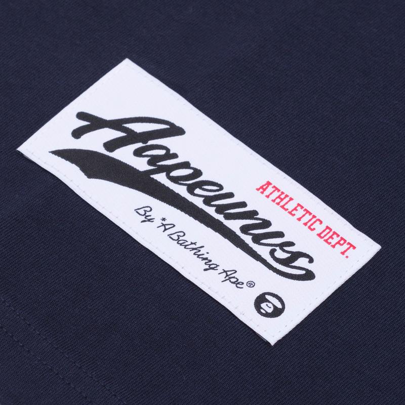 Aape T-Shirts Men's Crew Neck Thin Straight Fit AAPTEM1396XXL