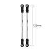 Injora Stainless Steel Builders Links With Rod Ends For 110 Rc Crawler Car
