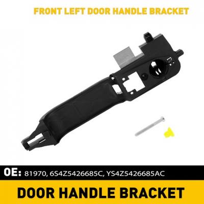For 08-11 Focus Ford Front Outside Reinforcement Door Left Handle Bracket Base