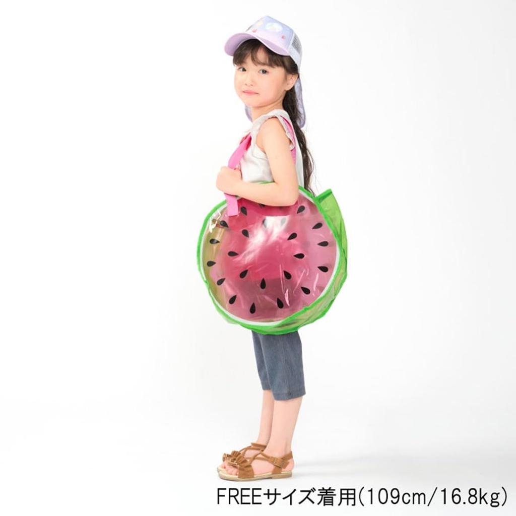 Pool Beach Elementary Fruit Lemon [kiejun] Bag, Bag, Girls, Boys, Pool, Beach, Children, Transparent, Waterproof, School, Kindergarten, Vinyl, ML, (03