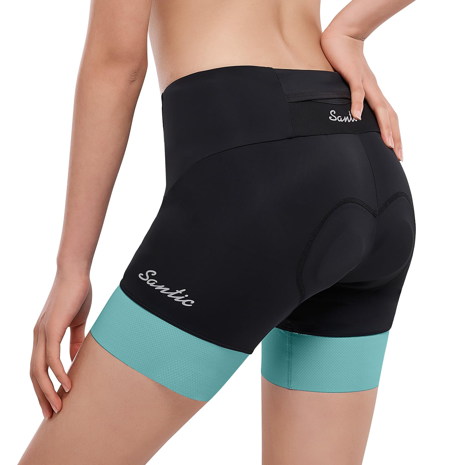 

Santic Women s Cycling Pants, Racer Pants, Road Bike Innerwear with Pads, Spring/Summer