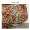Fashion Vintage Crossbody Bag Half Moon Shape Printed pattern Handbag Texture Messenger Bag for Women