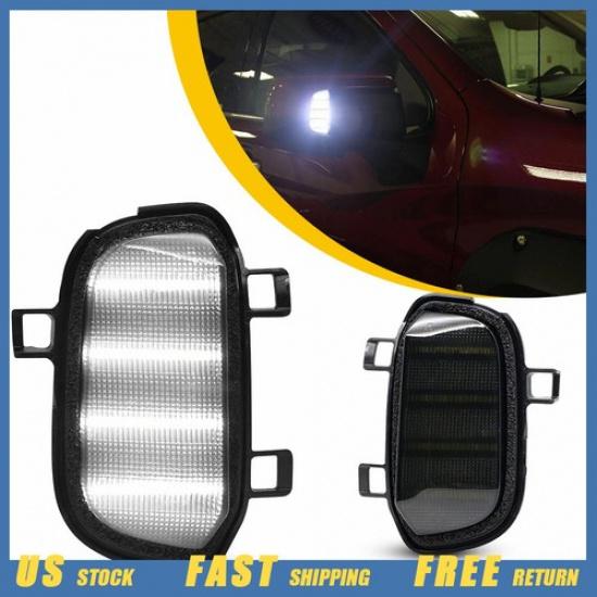 

Pair LED Mirror Side Task Lights Lamps Fit Chevrolet - Silverado 1500 EV