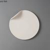 White Western Style Steak Plate Sushi Plate Curled Ceramic Dessert Plates Dining Plates Fruit Bowl Sting Disc Dim Sum Dish Tray