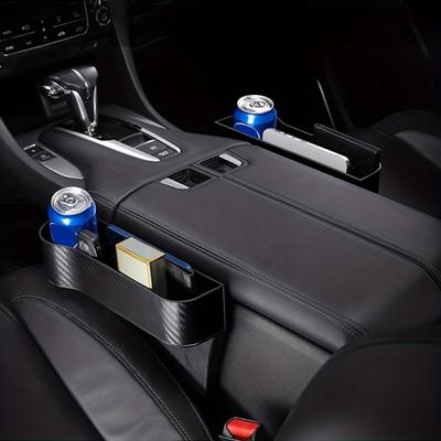 Car Storage Box Interior Accessories Seat Center Control Slot Storage Box Cup Holder Car Slot Storage Box Organizer
