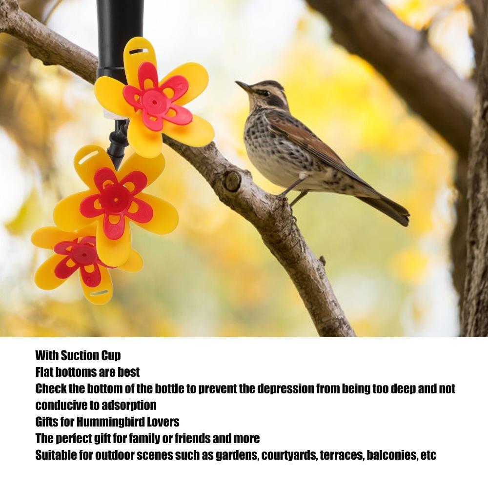 Hanging Design DIY Hummingbird Feeder Bottle Recycling Hanging Hummingbird Feeder For Garden