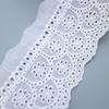 Cotton Hollow Embroidery Lace Accessories Diy Embroidery Skirt Clothing Accessories, Width 6.4Cm Cotton Thread